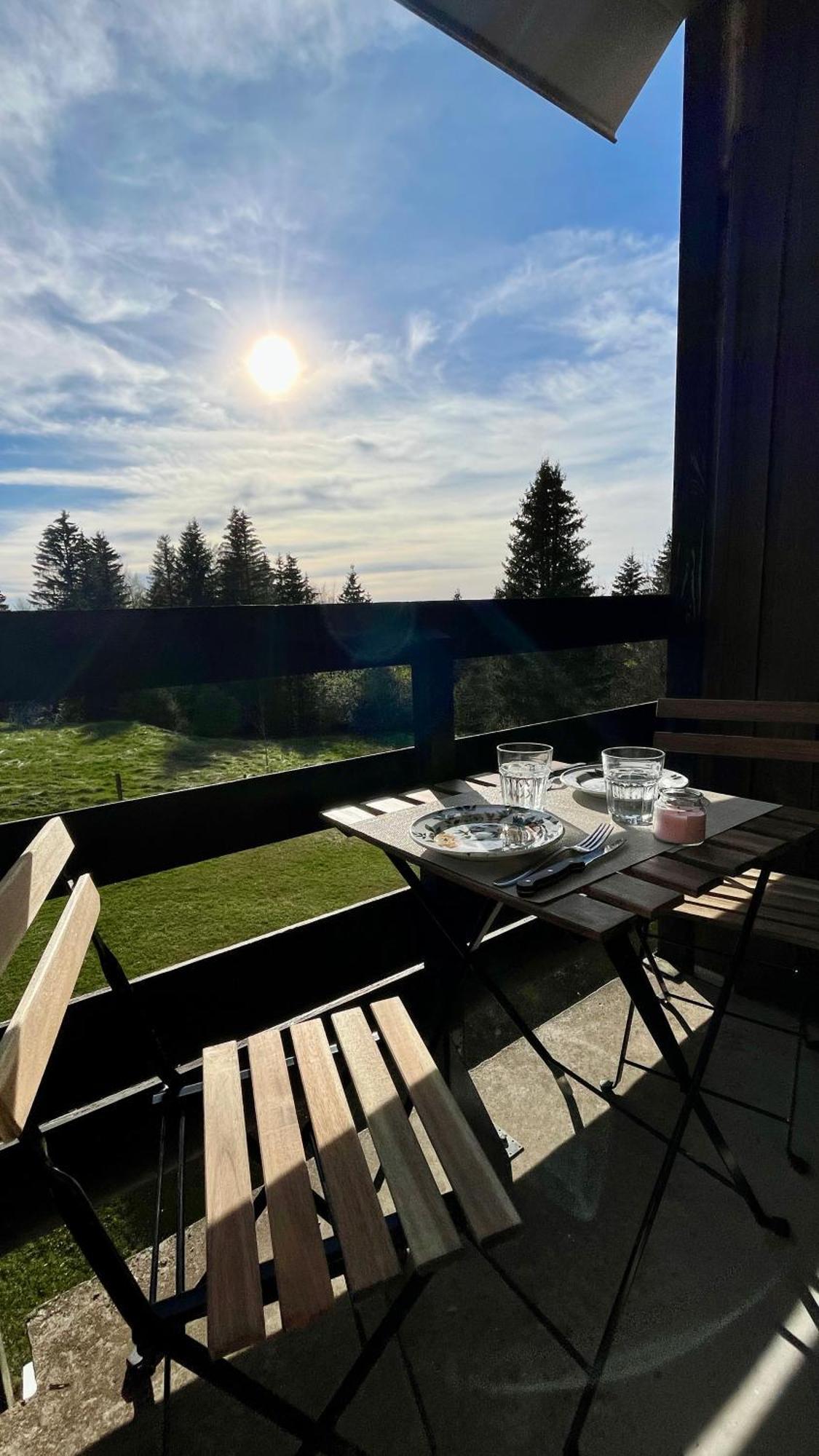 Chaleureux Appartement Avec Balcon Au Coeur Des Rousses Les Rousses Buitenkant foto
