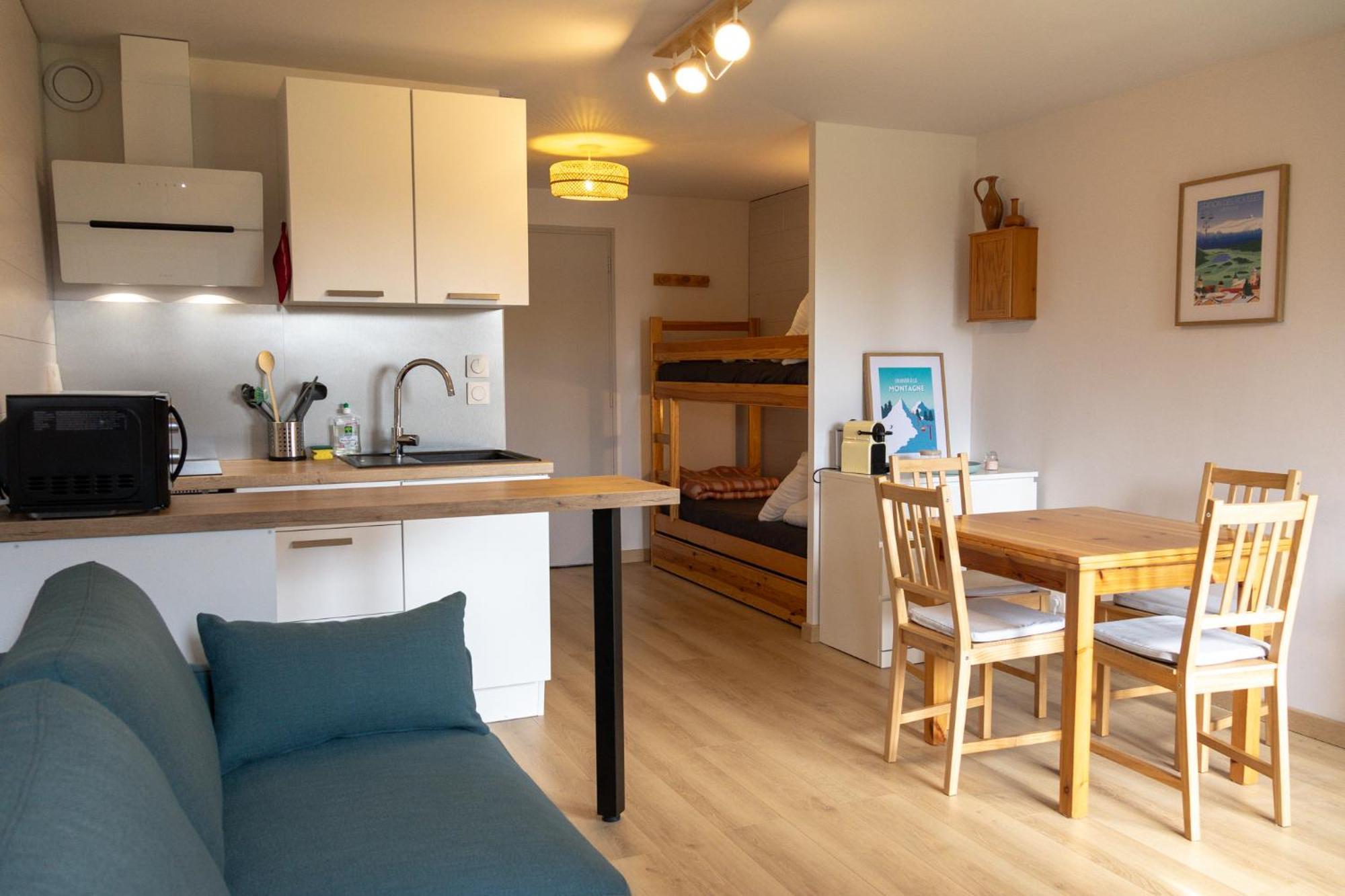 Chaleureux Appartement Avec Balcon Au Coeur Des Rousses Les Rousses Buitenkant foto